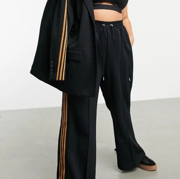 New With Tags Adidas Ivy Park Suit Pants women Size X Large  Black - Picture 3 of 5